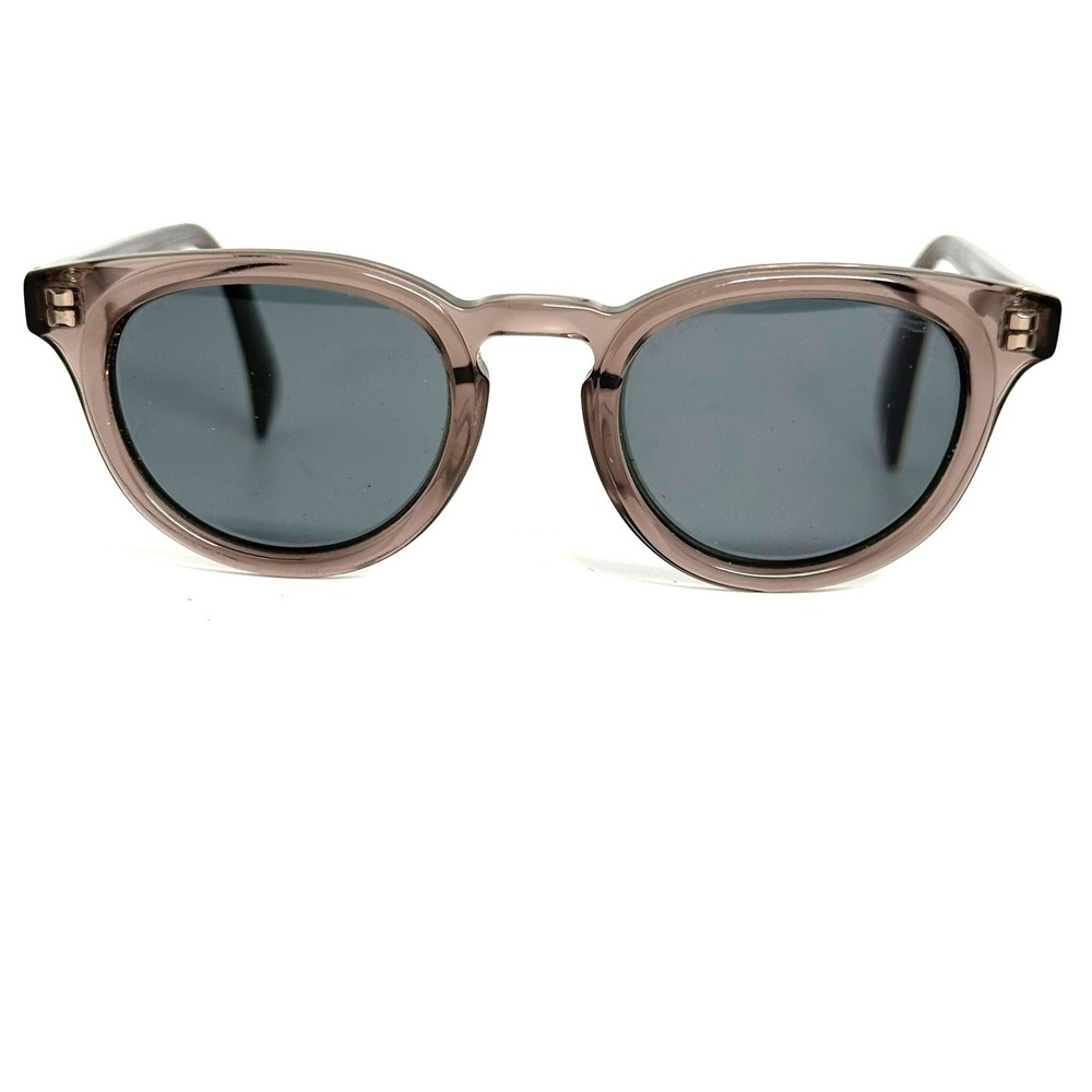 Warby Parker Cawley Sunglasses Translucent Brown Round Frame 47-21-145 M 206